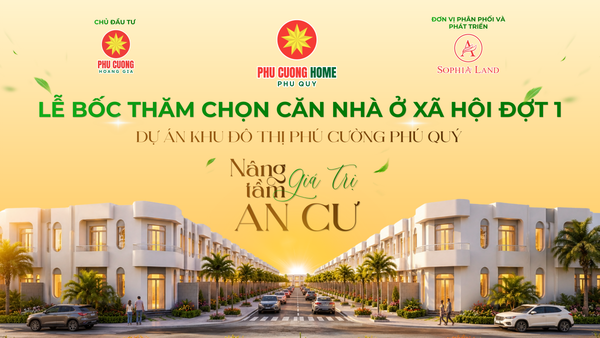 THÔNG BÁO TỔ CHỨC LỄ BỐC THĂM CHỌN CĂN NHÀ Ở XÃ HỘI ĐỢT 1